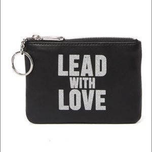 Rebecca Minkoff Betty Lead With Love Leather Pouch